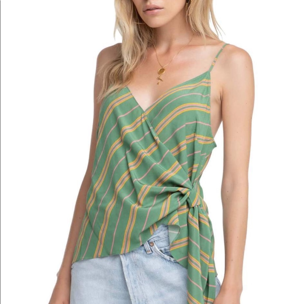 ASTR The Label wrap top sz Small